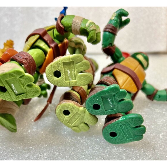 Lot of 4-2012 TMNT Figures Mixed Sets, 1- Mutant Ooze Chuckin' Action As shown - Picture 6 of 6